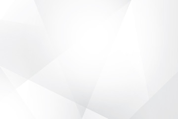 Fototapeta premium Streszczenie geometryczne tło kolor biały i szary. Wektor, ilustracja.