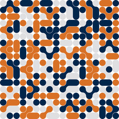 Vector minimal geometric background. Universal abstract  pattern for wallpaper, web or prints cover, textile, ceramic tile etc.