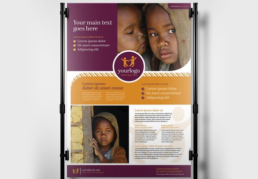  Banner Layout for Charity and Non Profit Services
