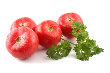 Tomatoes and parsley