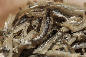 dried anchovies cook fry