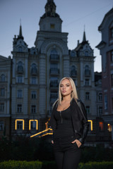 Fototapeta premium Portrait of a beautiful woman