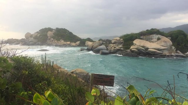 natural Caribbean beaches and Atlantic sea dos