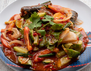 Thai Food Mixed Selection 