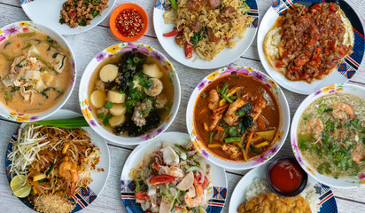 Thai Food Mixed Dishes