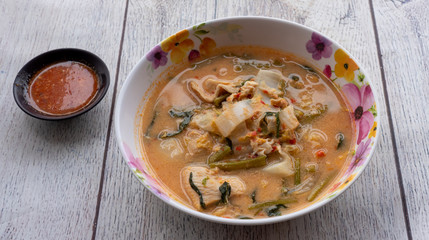 Thai Food Mixed Selection 
