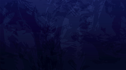 Fototapeta na wymiar Abstract blue deep sea grunge background. Vector illustration.