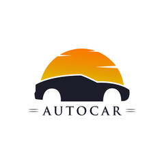 car logo design vector template