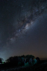 Fototapeta na wymiar Milky Way and Meteoro 