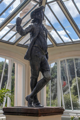 statue of a man in the park