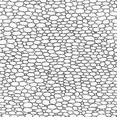 Seamless texture of stone masonry. Vector pattern