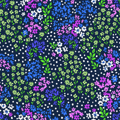 Cute colorful ditsy print - seamless background