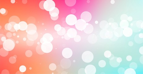 Abstract blue bokeh background