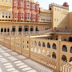 Fototapeta premium Inside the Palace of Winds in Jaipur