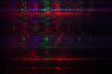 Test Screen Glitch abstract Texture