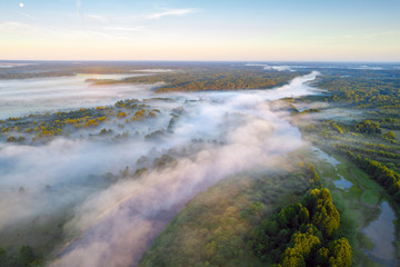 Belarusian aerial landscape
