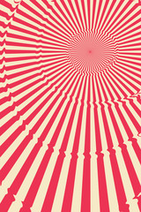 Fototapeta premium 3d sunburst vector drawn as swirl. illusional and hypnotic effect. it can be used as background, wallpaper, backdrop, template, banner, etc.