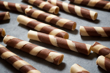 Wafer rolls view