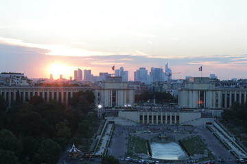 Fototapeta premium Sunset in the City