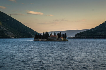 island on the lake