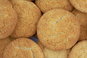 Group of coconut flavor cookies