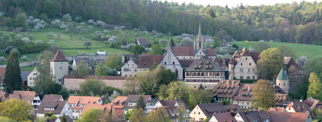 The village of Bebenhausen with one of the most beautiful and best-preserved medieval monastery complexes in Germany © Lux