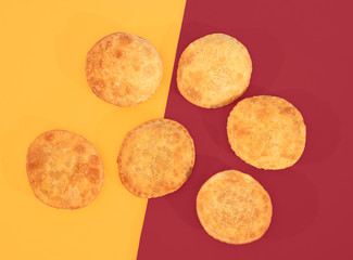 Venezuelan cake of wheat flour with cheese
