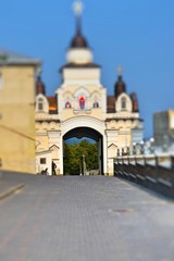 Fototapeta na wymiar The building of the Holy Assumption Pochaev Lavra