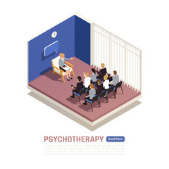 Group Psychotherapy Isometric 