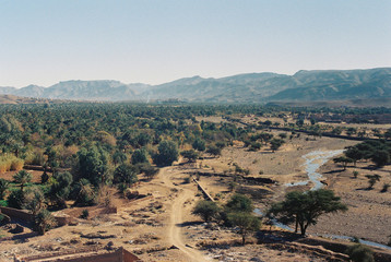 view of the mountains