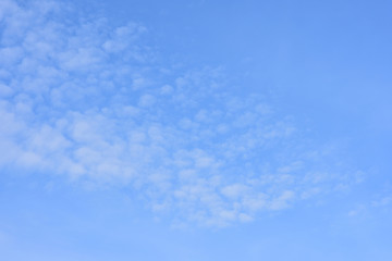 blue sky with clouds