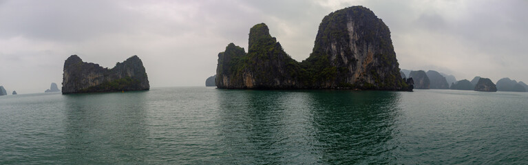 Ha Long Bay (Vietnam), 1 February 2020,Ha Long Bay seascape