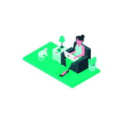 stay at home and work in home