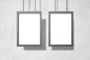 Frame Hanging Banner Mockup Poster Mockup For Advertisng and Design Branding