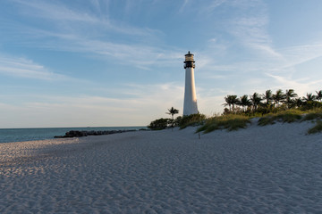 Lighthouse on beach