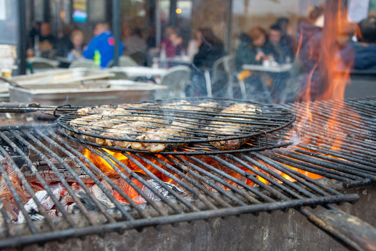Harengs grill&eacute;s - Foire aux harengs