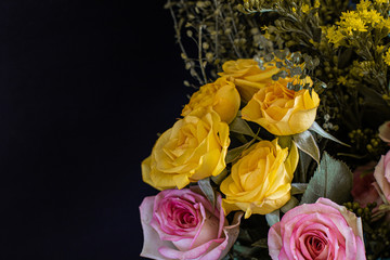 Rose flowers, Rose flowers in vas