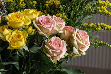 Rose flowers, Rose flowers in vas