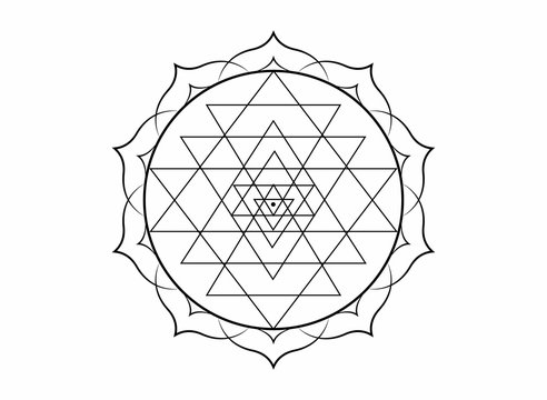 Yantra Tattoo Images  Browse 1546 Stock Photos Vectors and Video   Adobe Stock