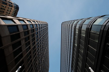 modern office building in moscow