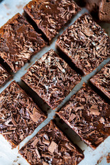 chocolate cake on a plate