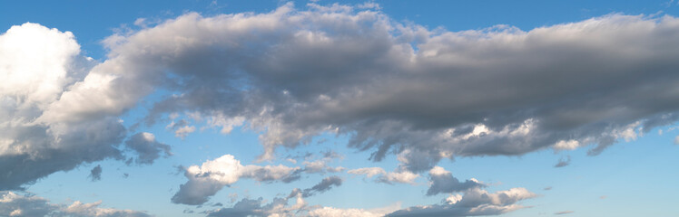 Blue sky and clouds