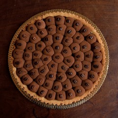  Torta de Brigadeiro com café