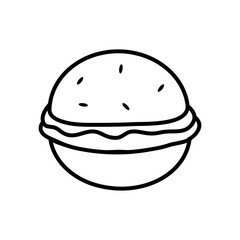hamburger icon, line style