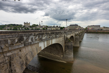 View of Loire valley in France