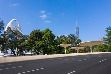 Aerial photography of Guangzhou City Scenery in China