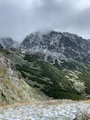 high mountain landscape