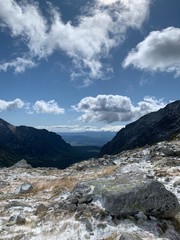 high mountain landscape