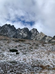 high mountain landscape