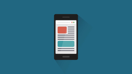 Document pages on smartphone.